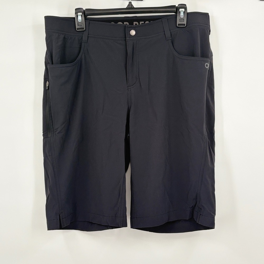 Outdoor Research Ferrosi 12 Inch Hiking Shorts Womens 14 Black Technical Stretch